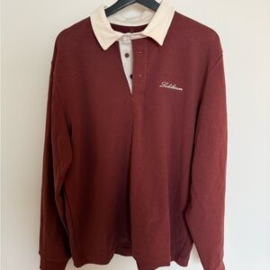 lululemon athletica Men's Long Sleeve Rugby Shirt Embroidered